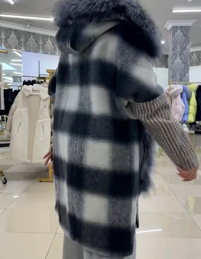 Mixed Color Warm Jacket