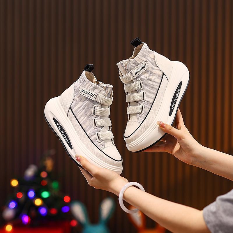 Denim Canvas Velcro Versatile Shoes