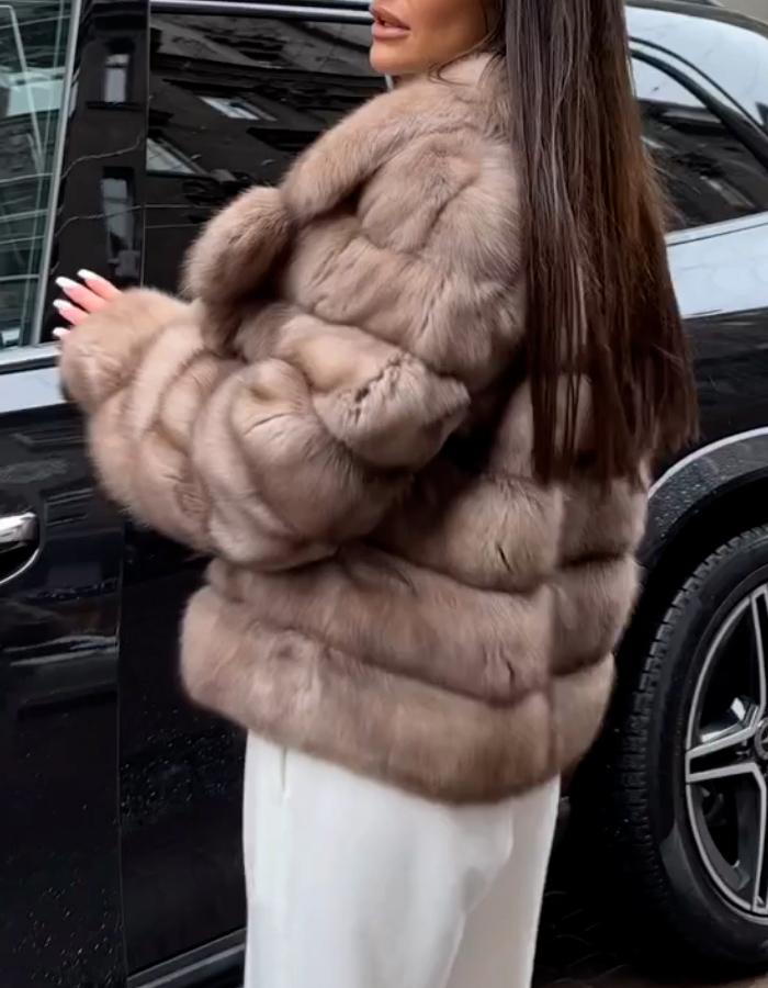 Casual Fur Short Coat