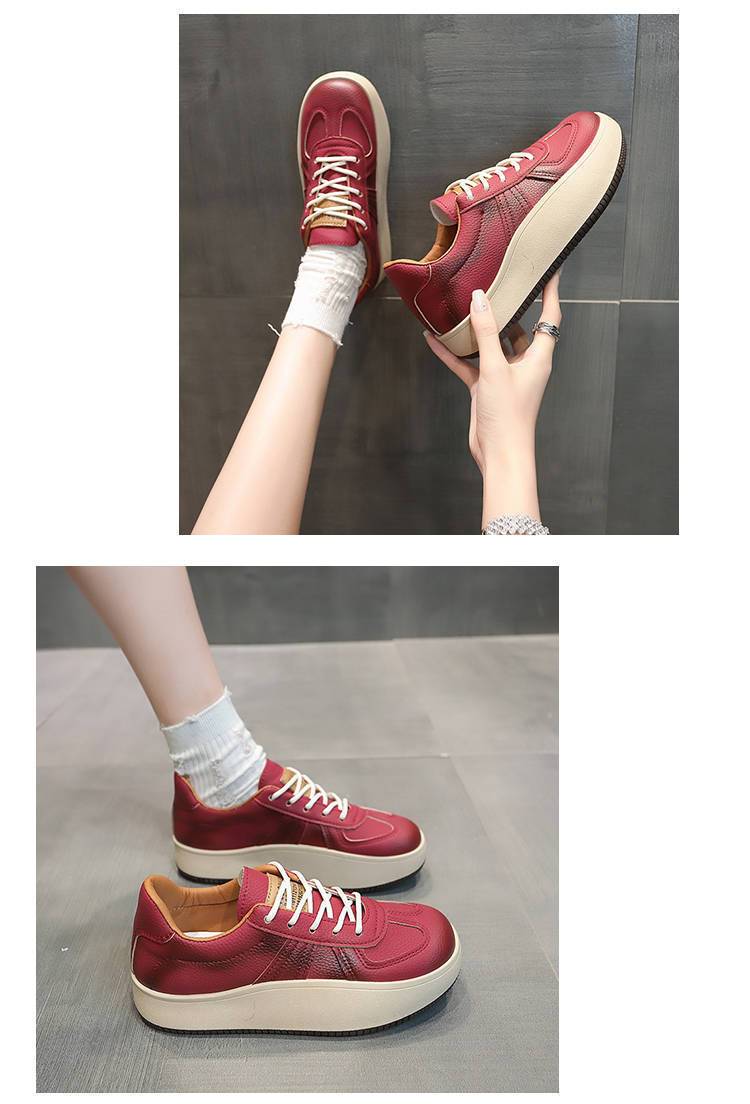 Soft Leather Rocking Shoes