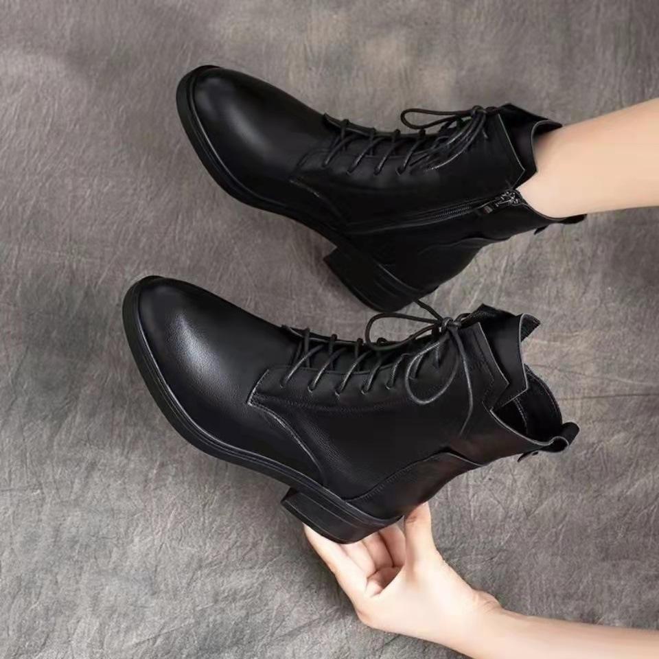 Classic Lace Up Warm Ankle Boots