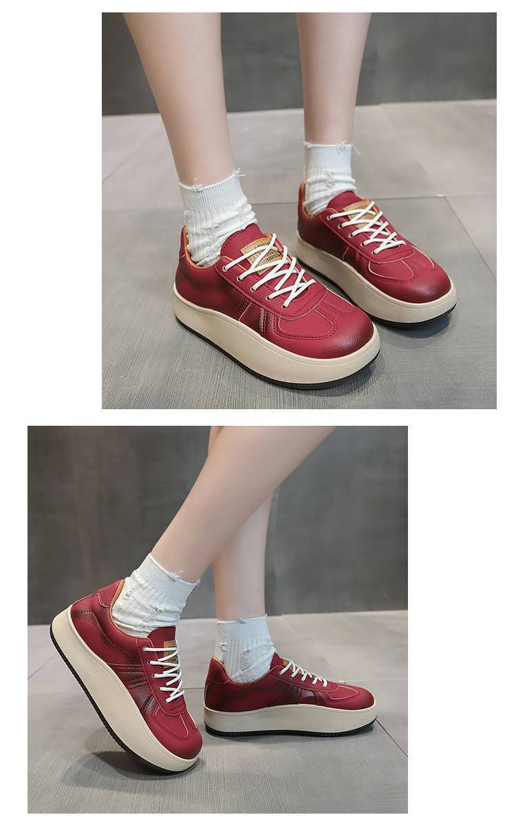 Soft Leather Rocking Shoes