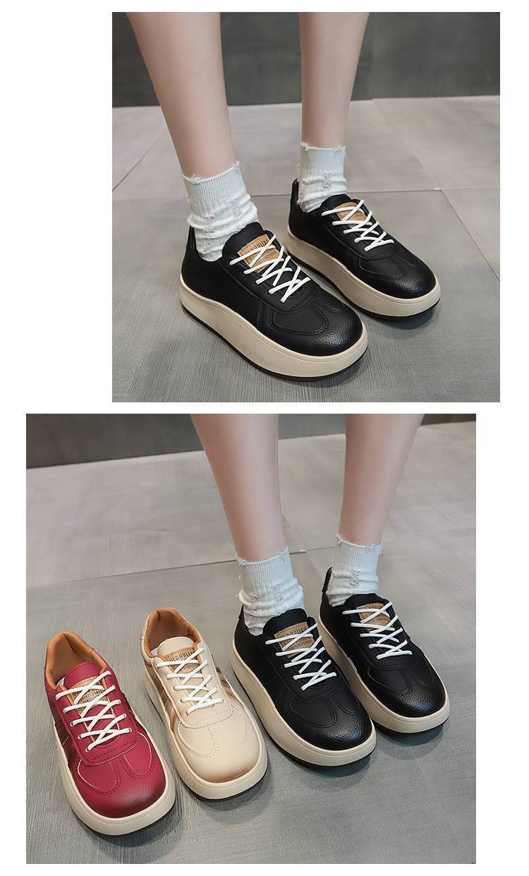 Soft Leather Rocking Shoes