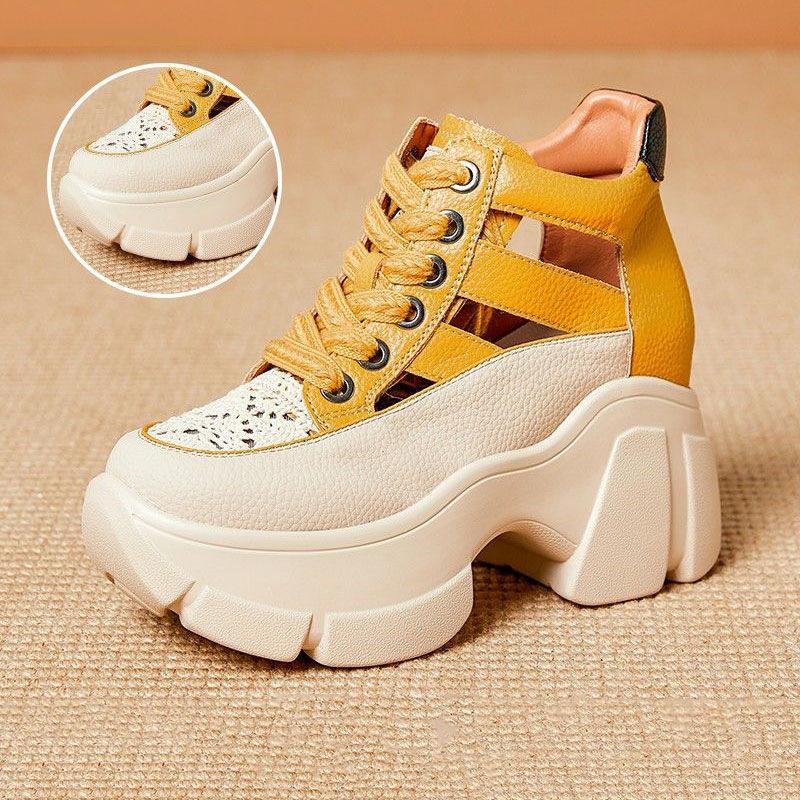 Hollow Casual Chunky Shoes