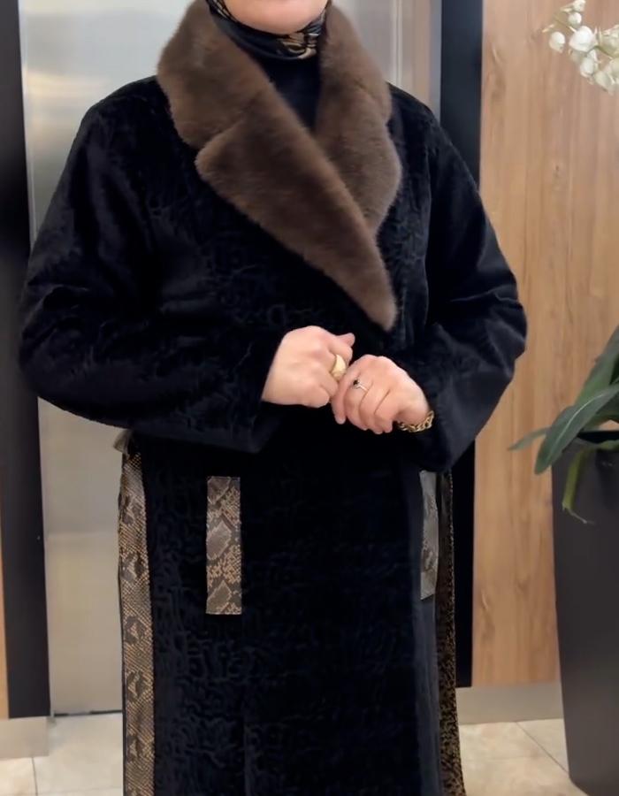 Black Warm Comfy Coat