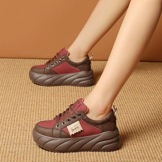 Lightweight Casual Color-Blocking Shoes