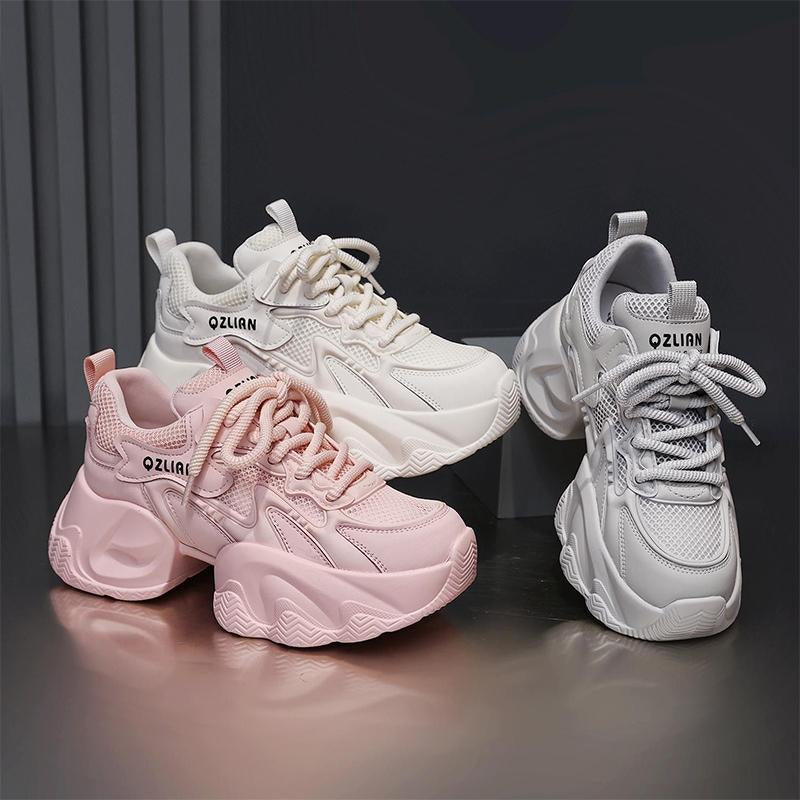 Versatile Mesh Chunky Shoes
