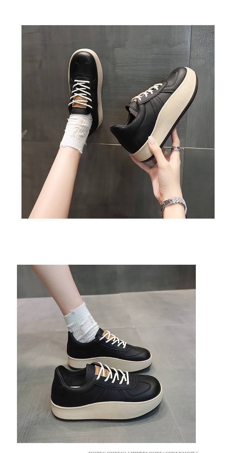 Soft Leather Rocking Shoes