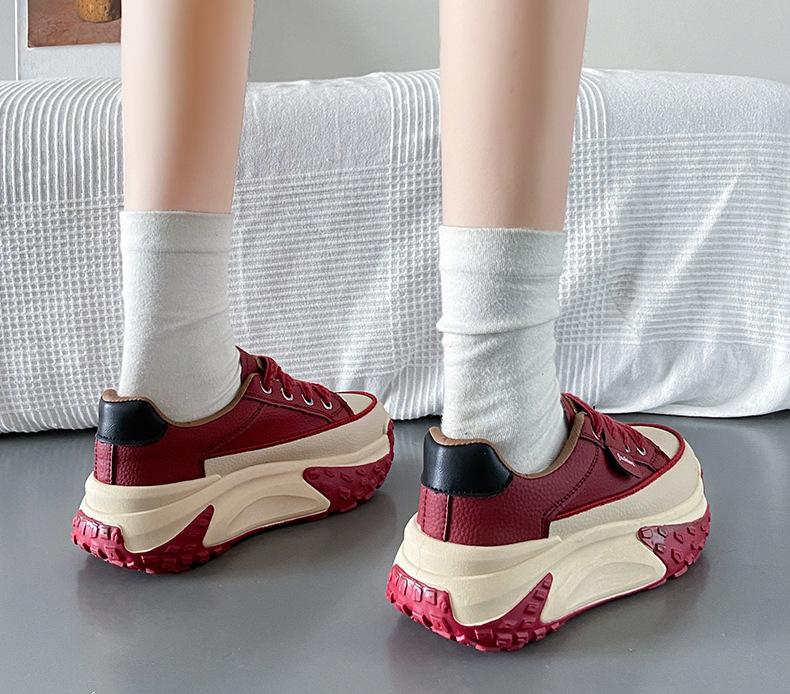 Casual Thick-Sole Versatile Non-Slip Sneakers