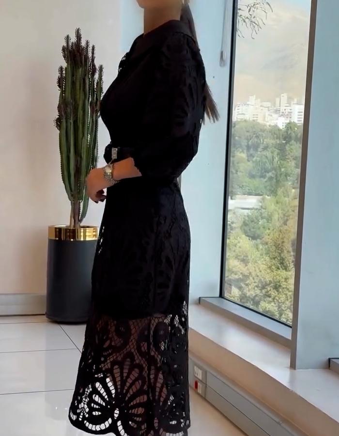 Elegant Embroidered Dress