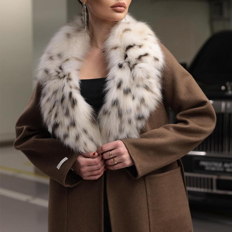 Fur Collar Versatile Coat