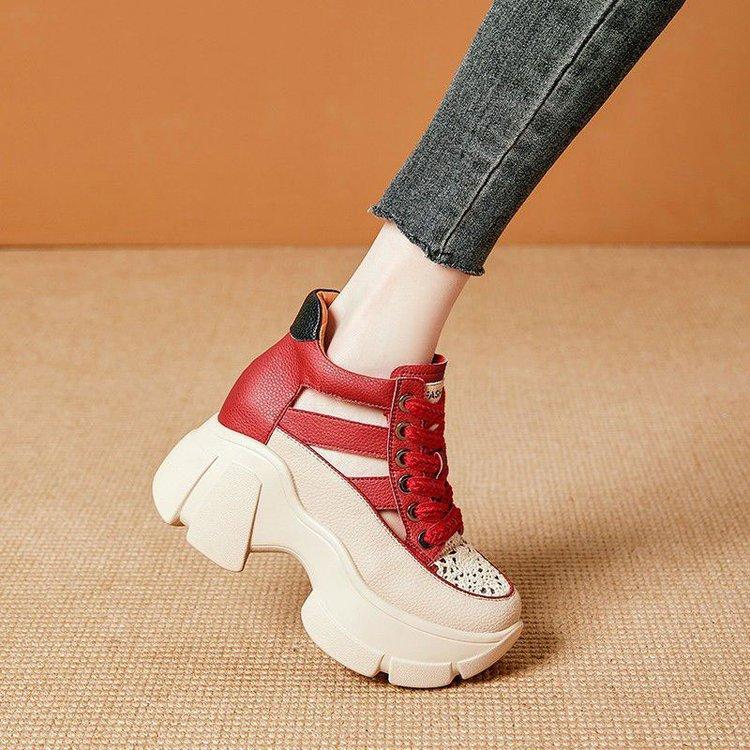 Hollow Casual Chunky Shoes