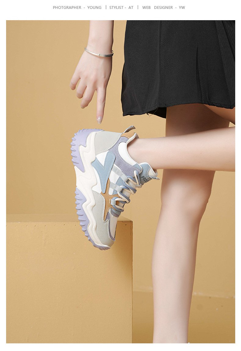 Patchwork Color Casual Outdoor Sneakers