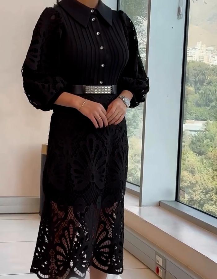 Elegant Embroidered Dress