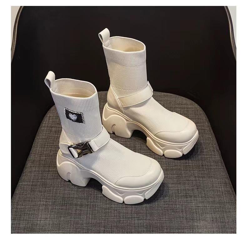 Knitted Stretch Comfortable Boots