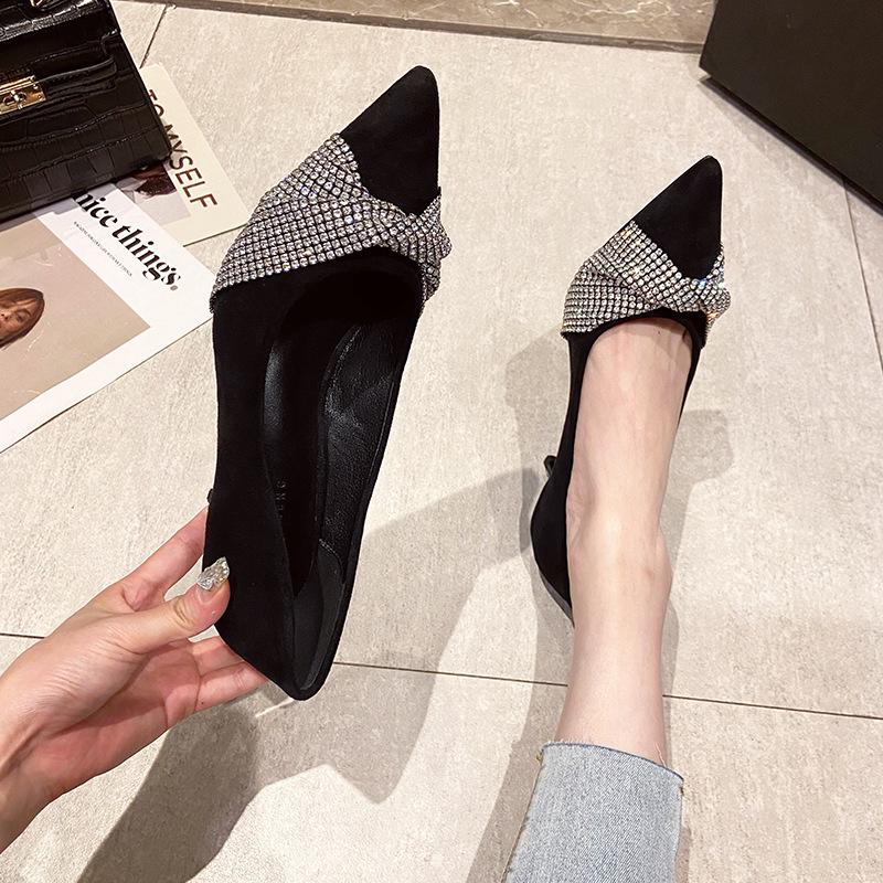 Suede Banquet High Heels Shoes