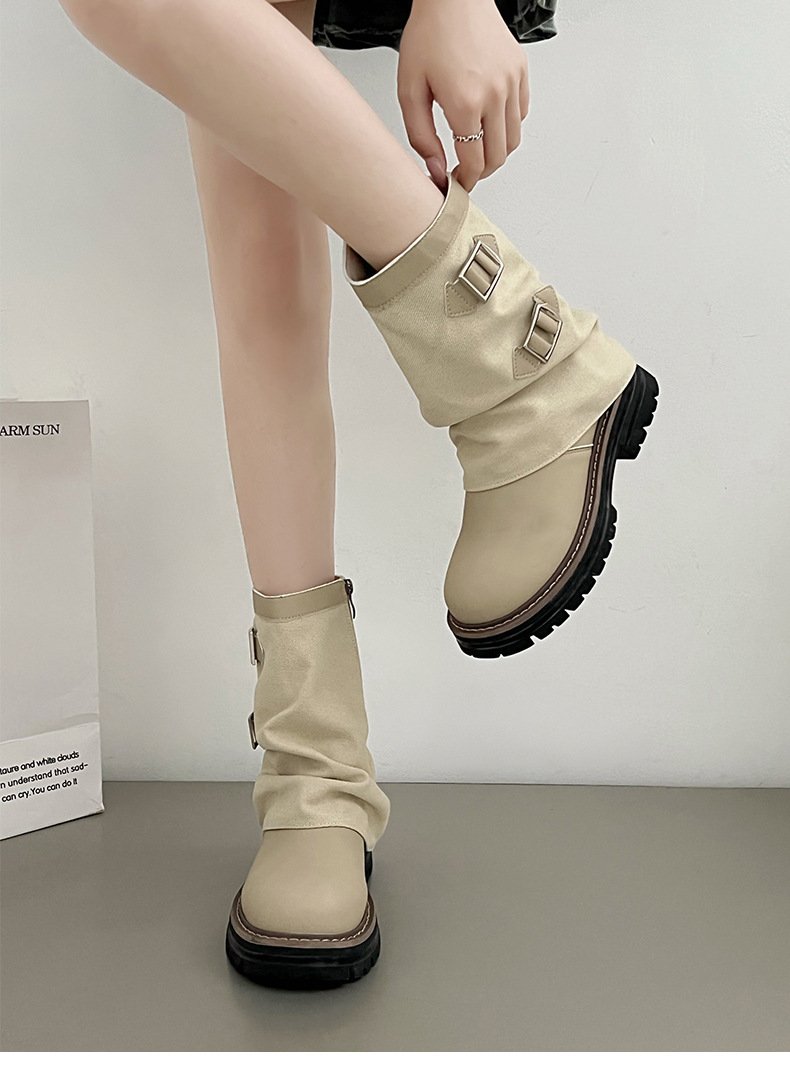 Vintage Heightening Martin Boots