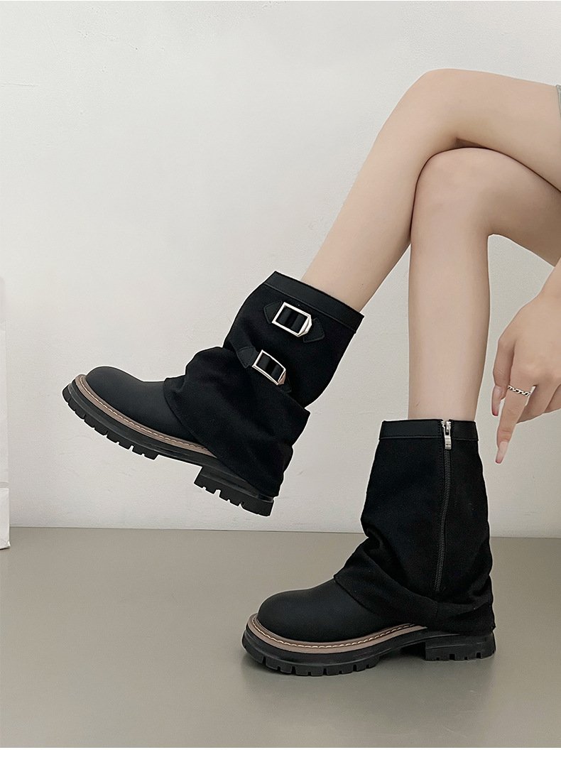 Vintage Heightening Martin Boots