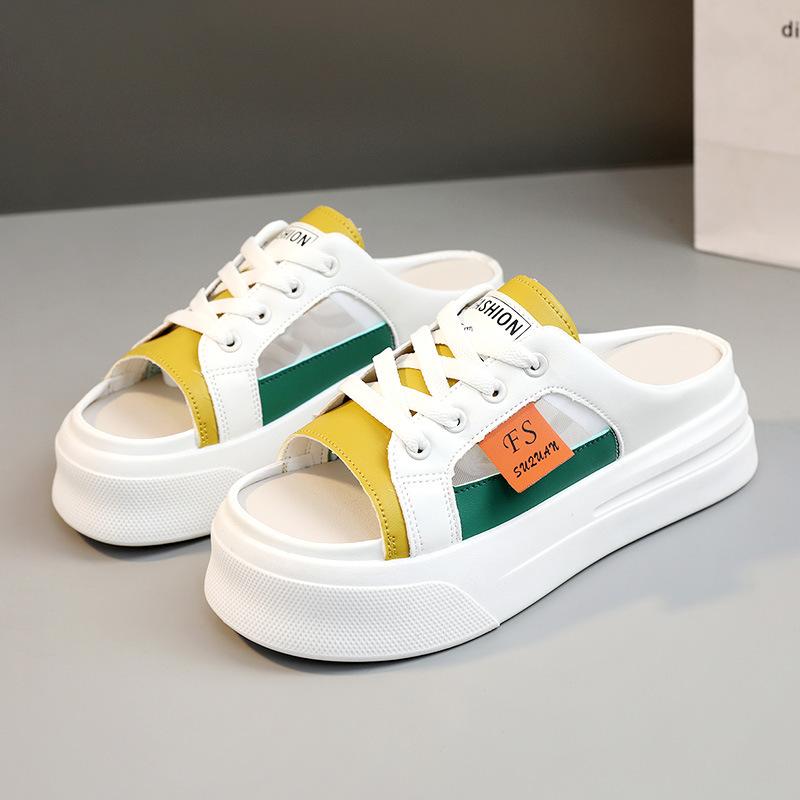 Walking Slip-On Casual Platform Slippers