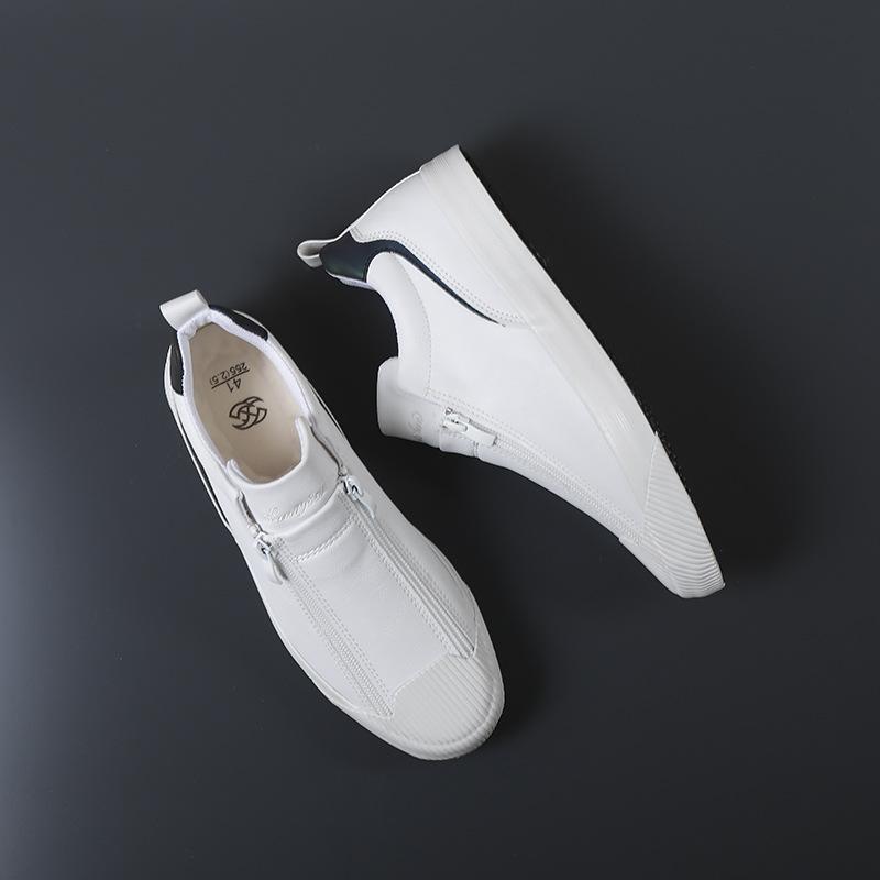 Double Zipper Casual Versatile Shoes