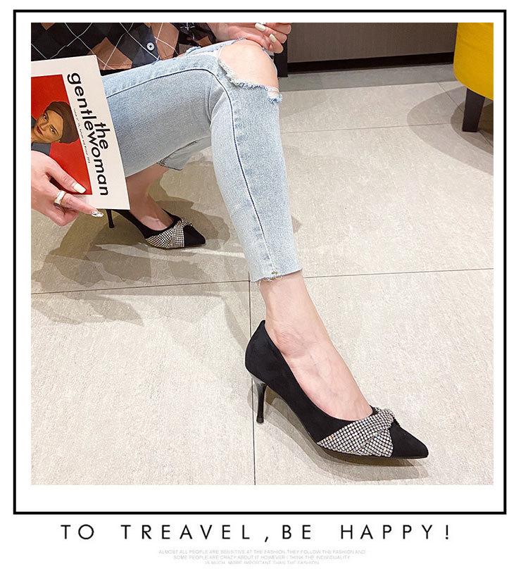 Suede Banquet High Heels Shoes