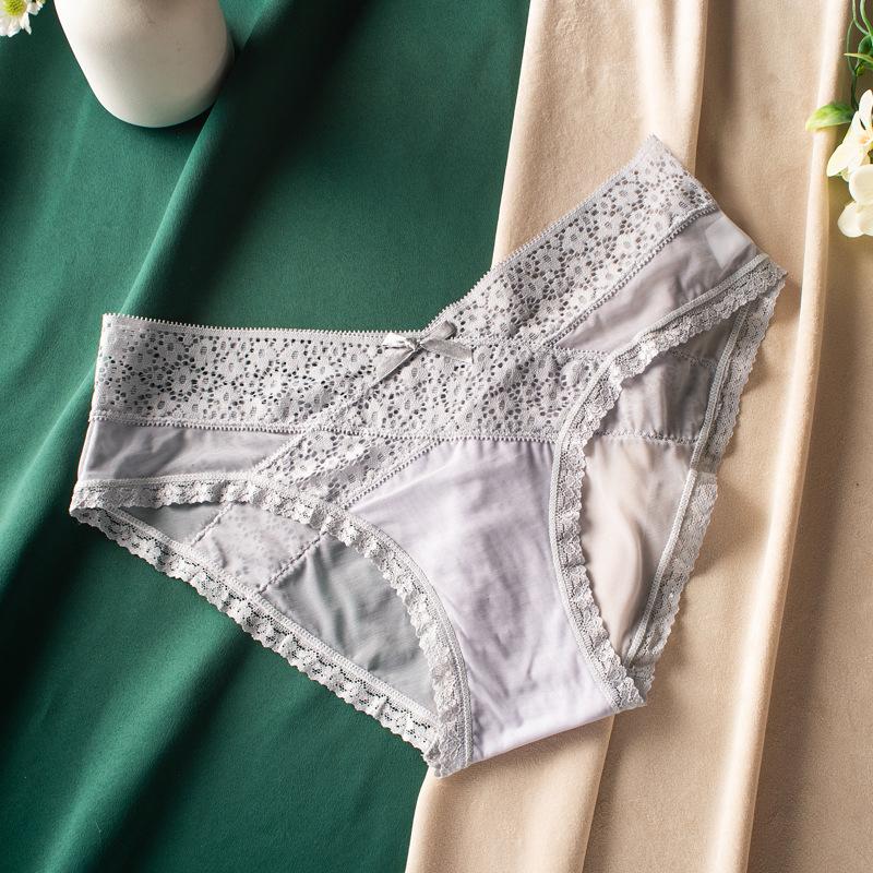 Transparent Mesh Lace Breathable Gynecological Panties