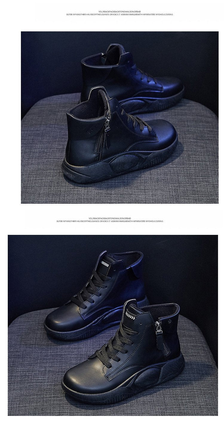 Personality Side Zip Sports Boots