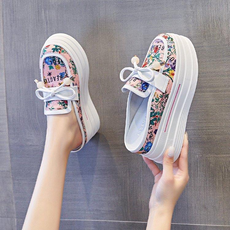 Flower Casual Walking Slippers