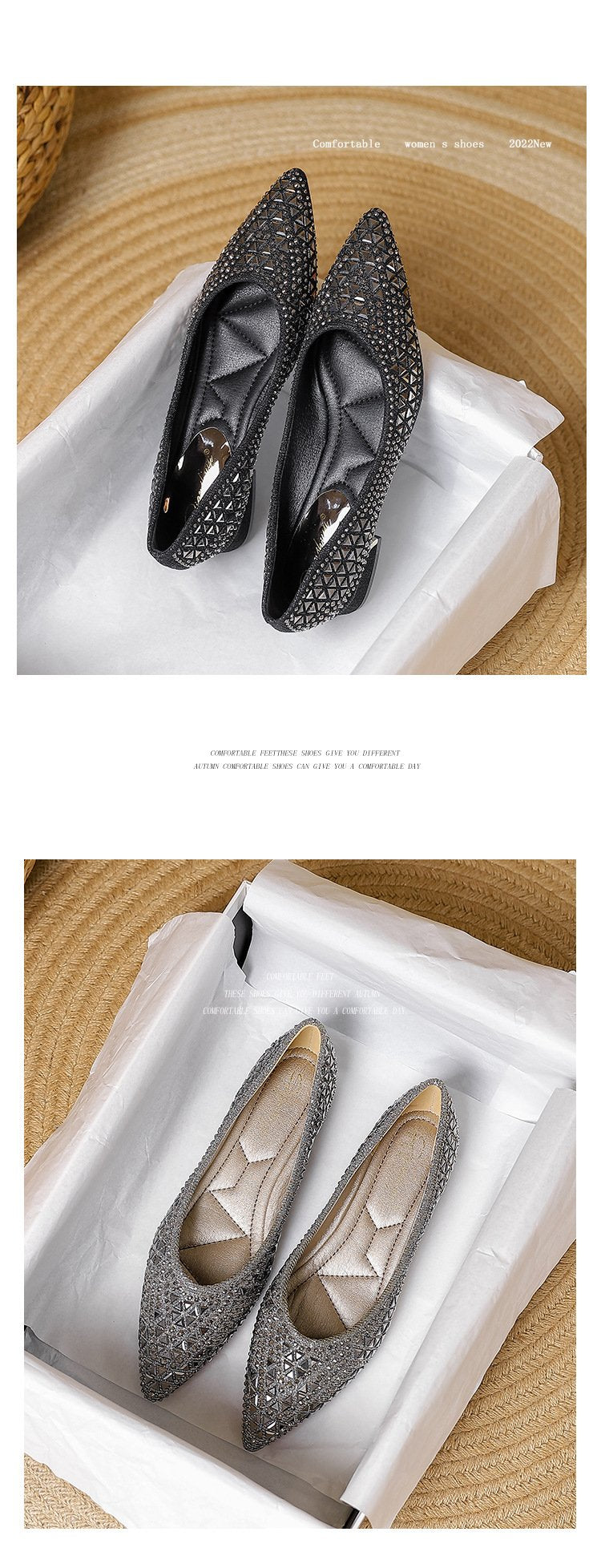 Glitter Crystal Sequin Shoes