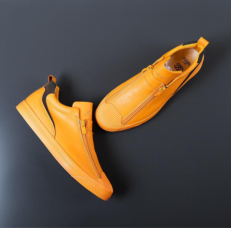 Double Zipper Casual Versatile Shoes