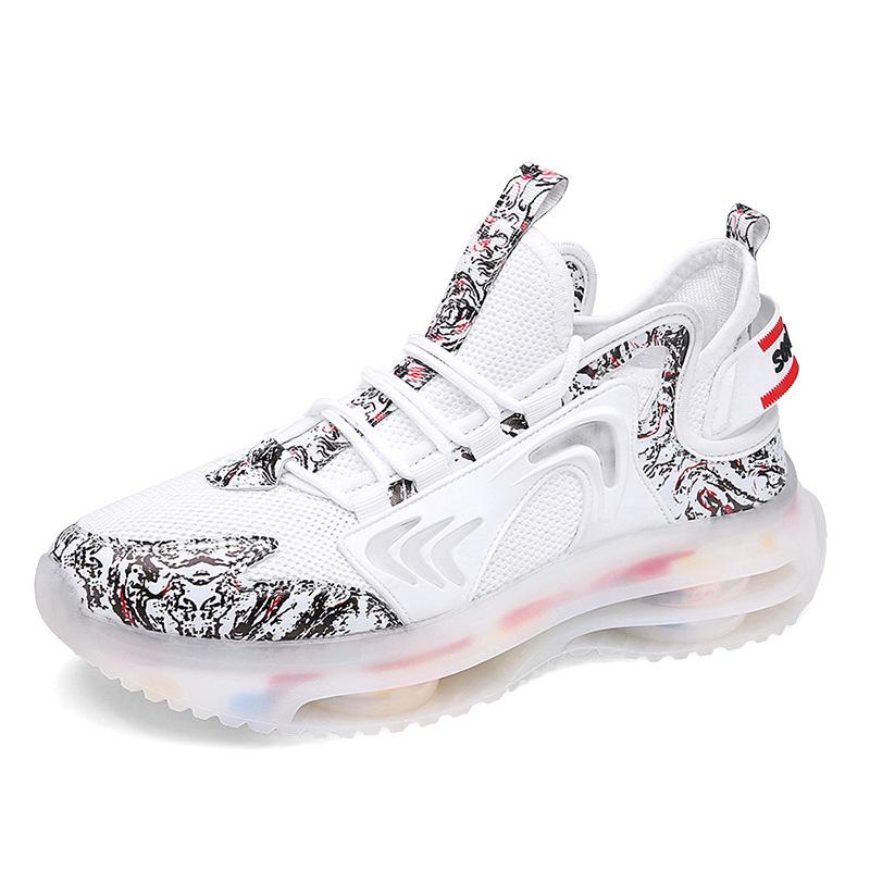 Men's Air-Cushioned Flying Woven Sports Shoes