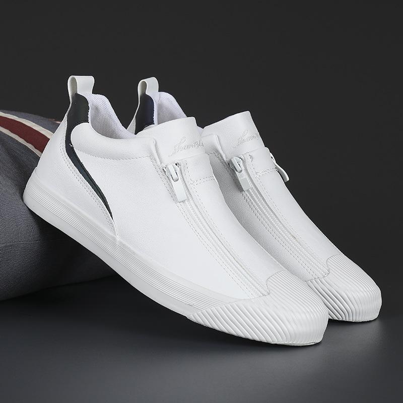 Double Zipper Casual Versatile Shoes