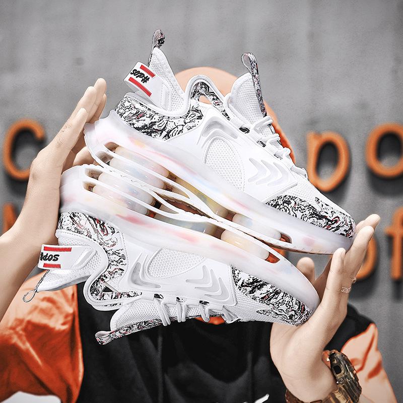 Men's Air-Cushioned Flying Woven Sports Shoes