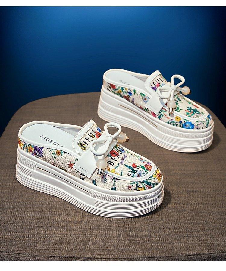 Flower Casual Walking Slippers