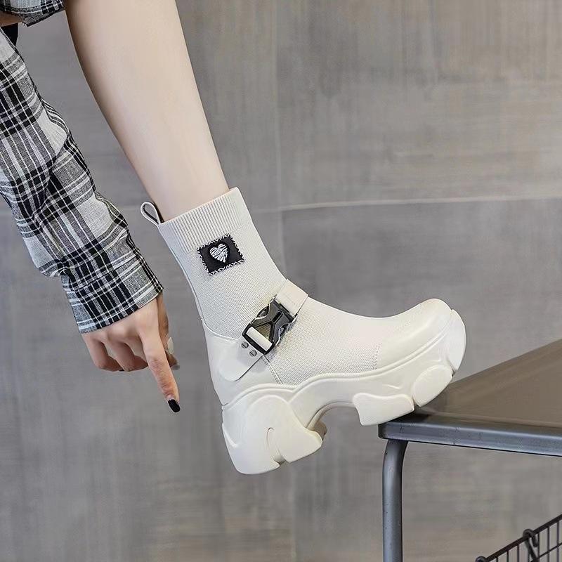 Knitted Stretch Comfortable Boots