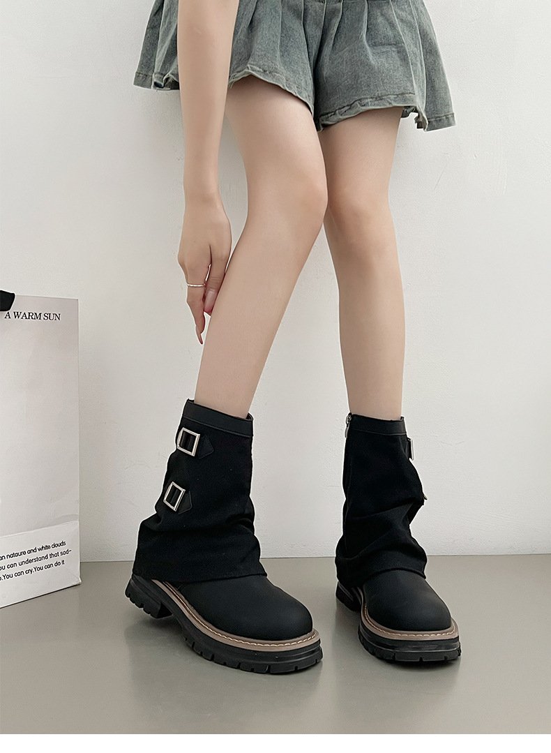 Vintage Heightening Martin Boots