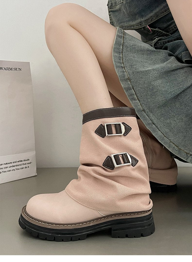 Vintage Heightening Martin Boots