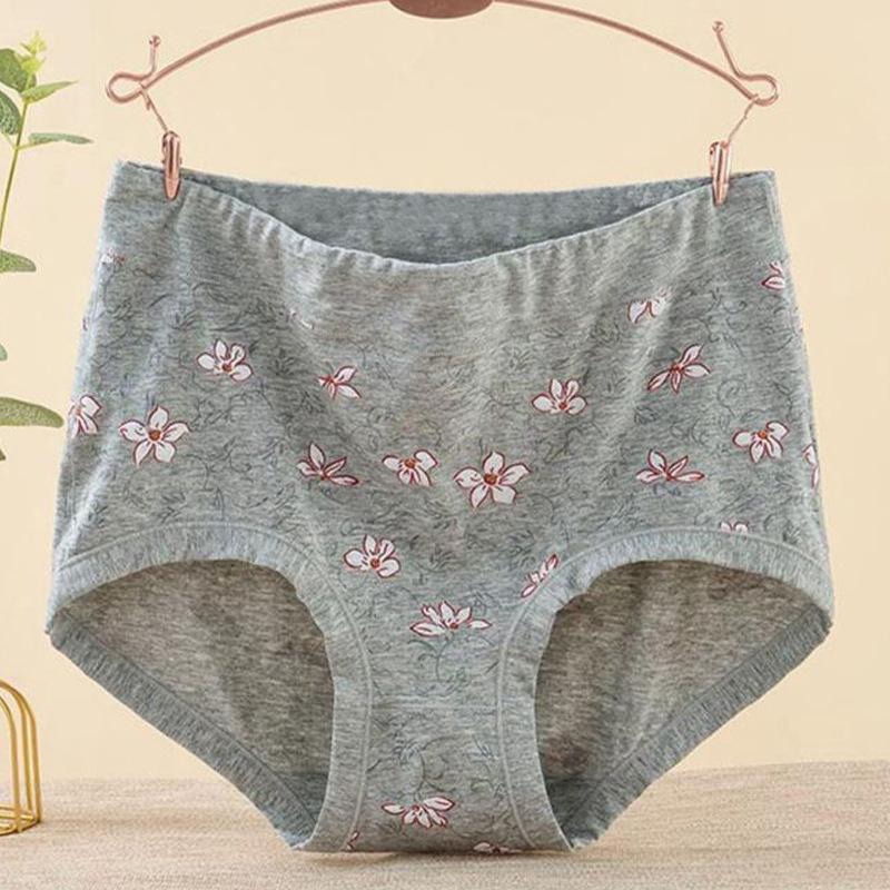 Floral Cotton Gynecological Panties