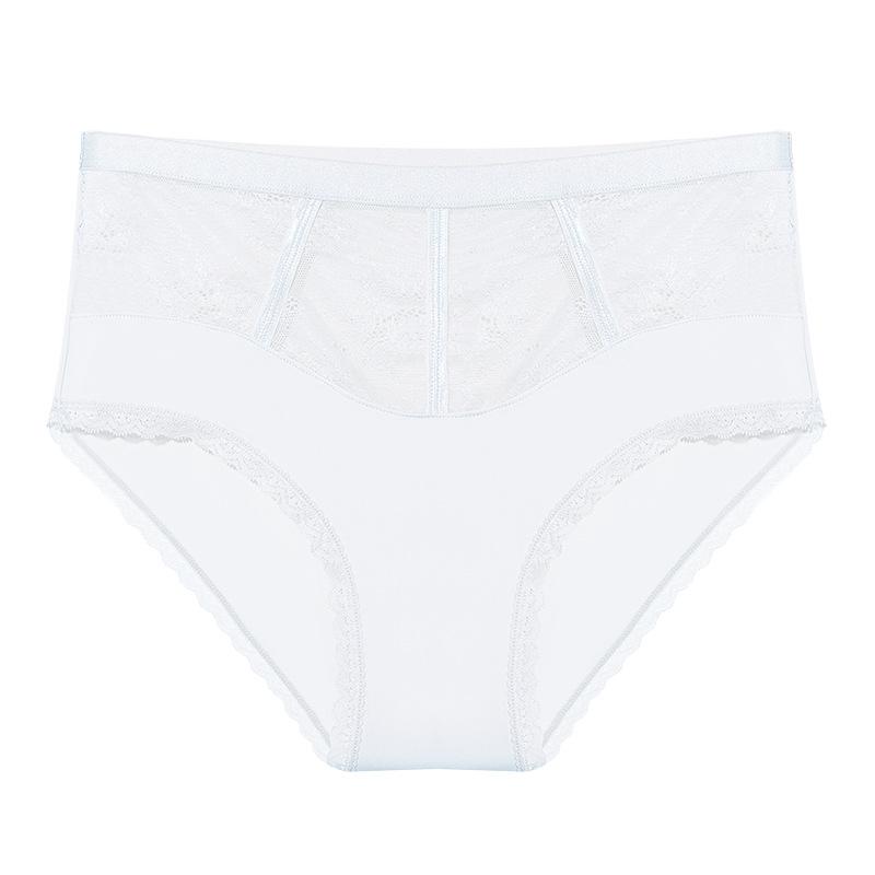 High Waist Bikini Ice Silk Lace Gynecological Panties