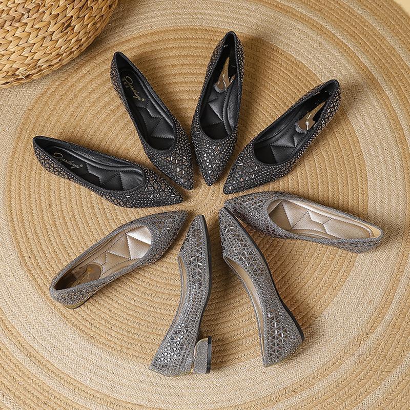 Glitter Crystal Sequin Shoes