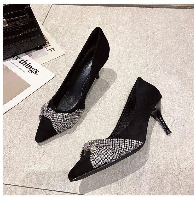 Suede Banquet High Heels Shoes