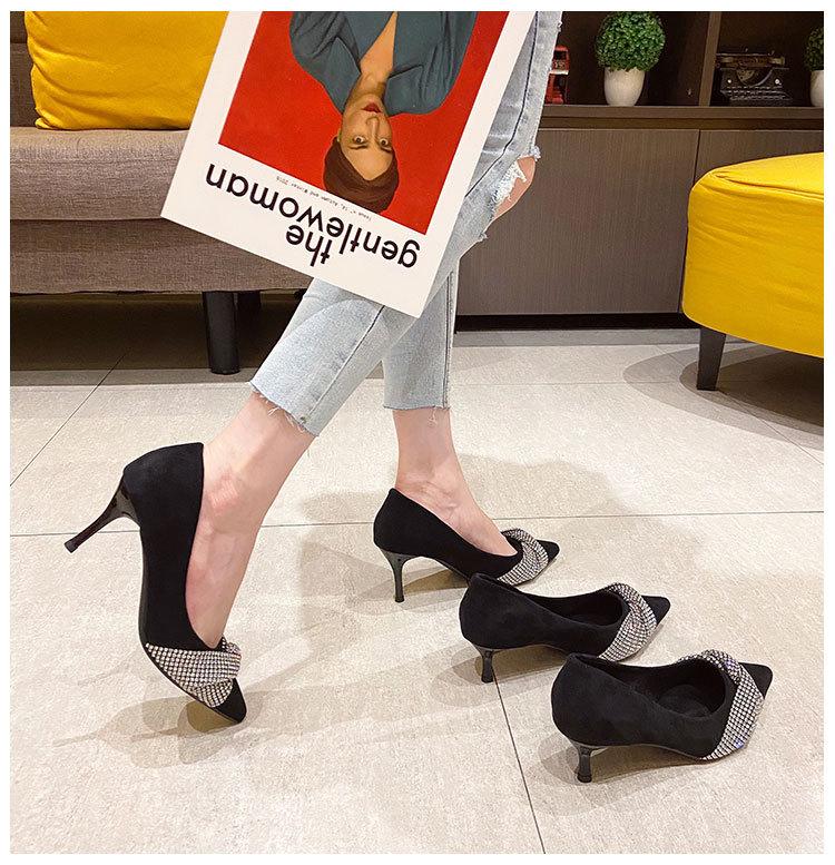 Suede Banquet High Heels Shoes