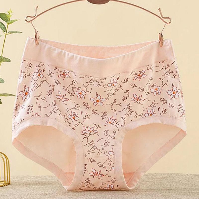 Floral Cotton Gynecological Panties