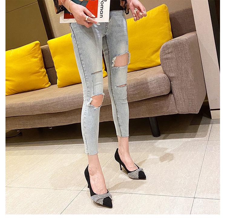 Suede Banquet High Heels Shoes