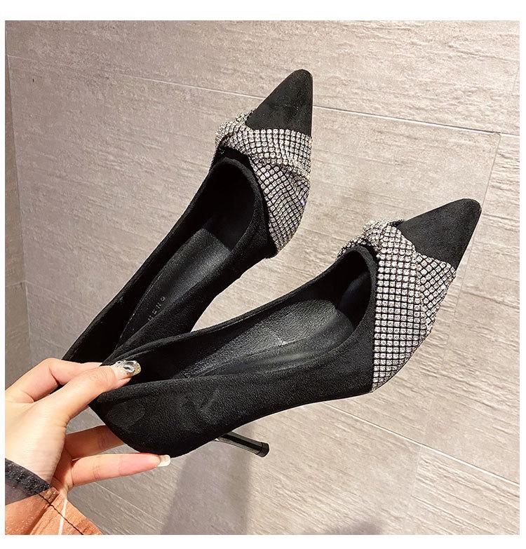 Suede Banquet High Heels Shoes