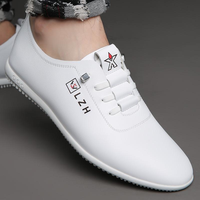 Leather Lightweight Soft-Soled Shoes