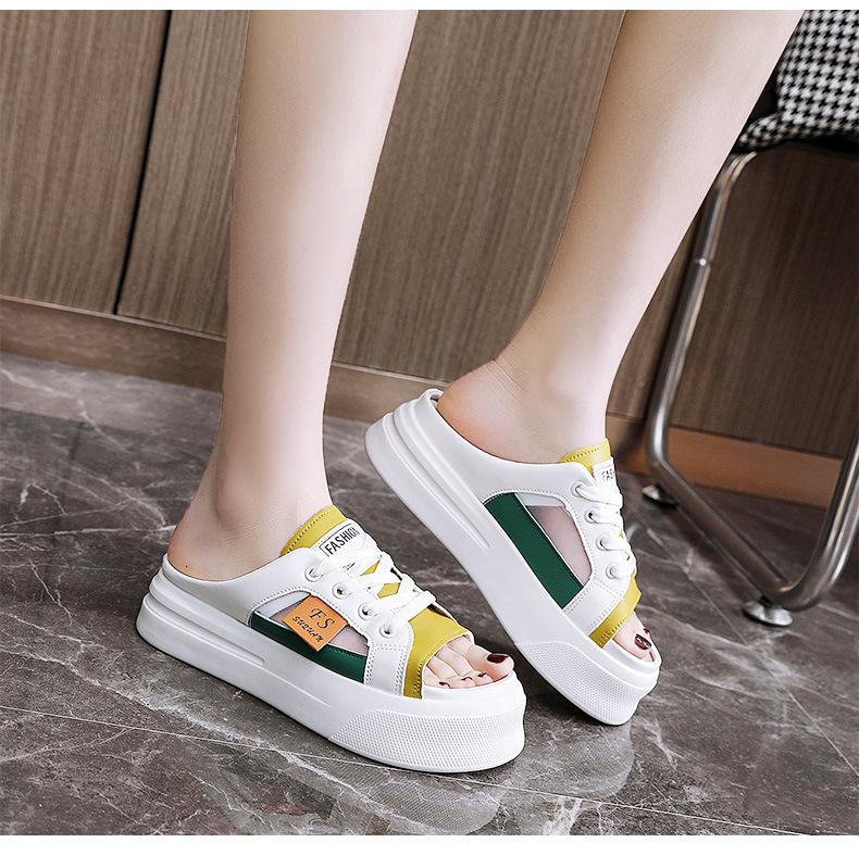 Walking Slip-On Casual Platform Slippers