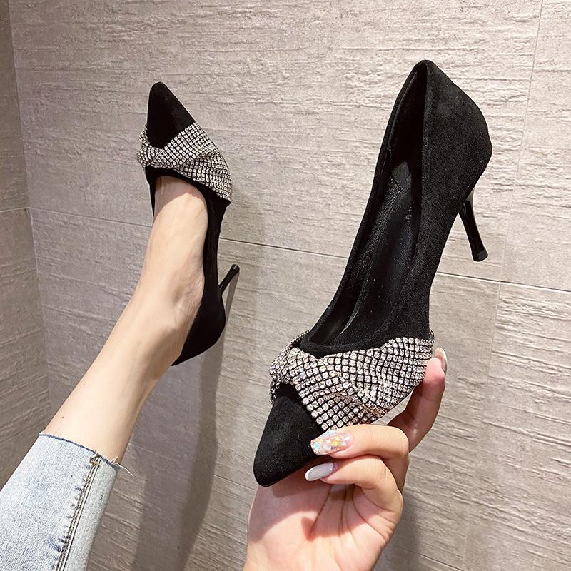 Suede Banquet High Heels Shoes