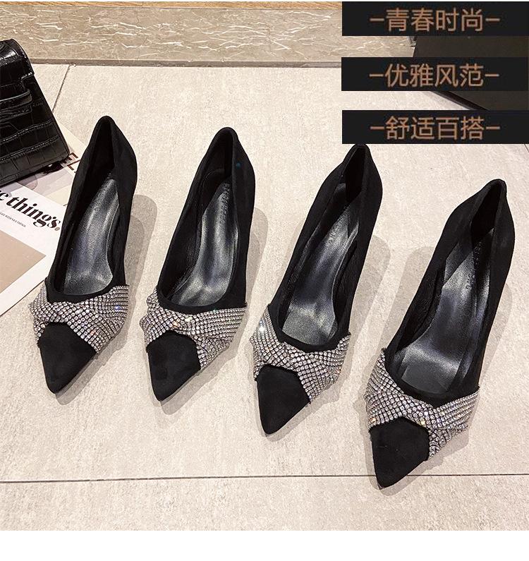 Suede Banquet High Heels Shoes