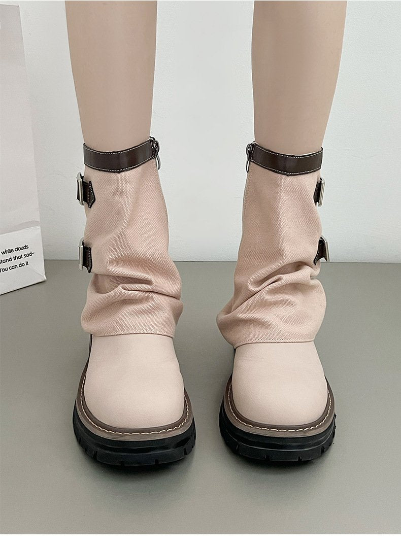 Vintage Heightening Martin Boots